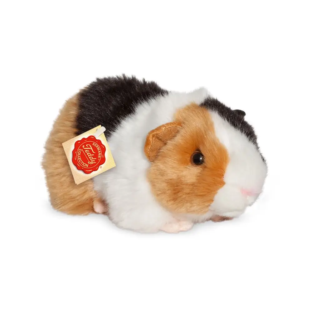 Hermann Teddy knuffel cavia 3-kleurig pluche 20 cm speelgoed