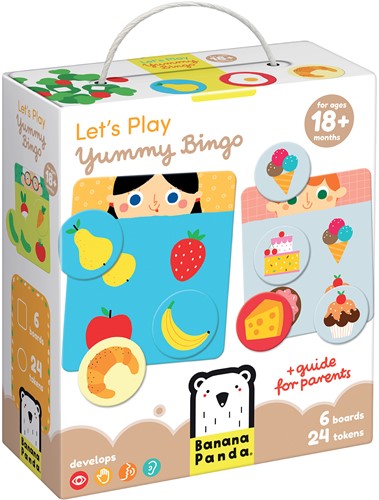 Banana Panda laten we Yummy bingo spelen 18m+
