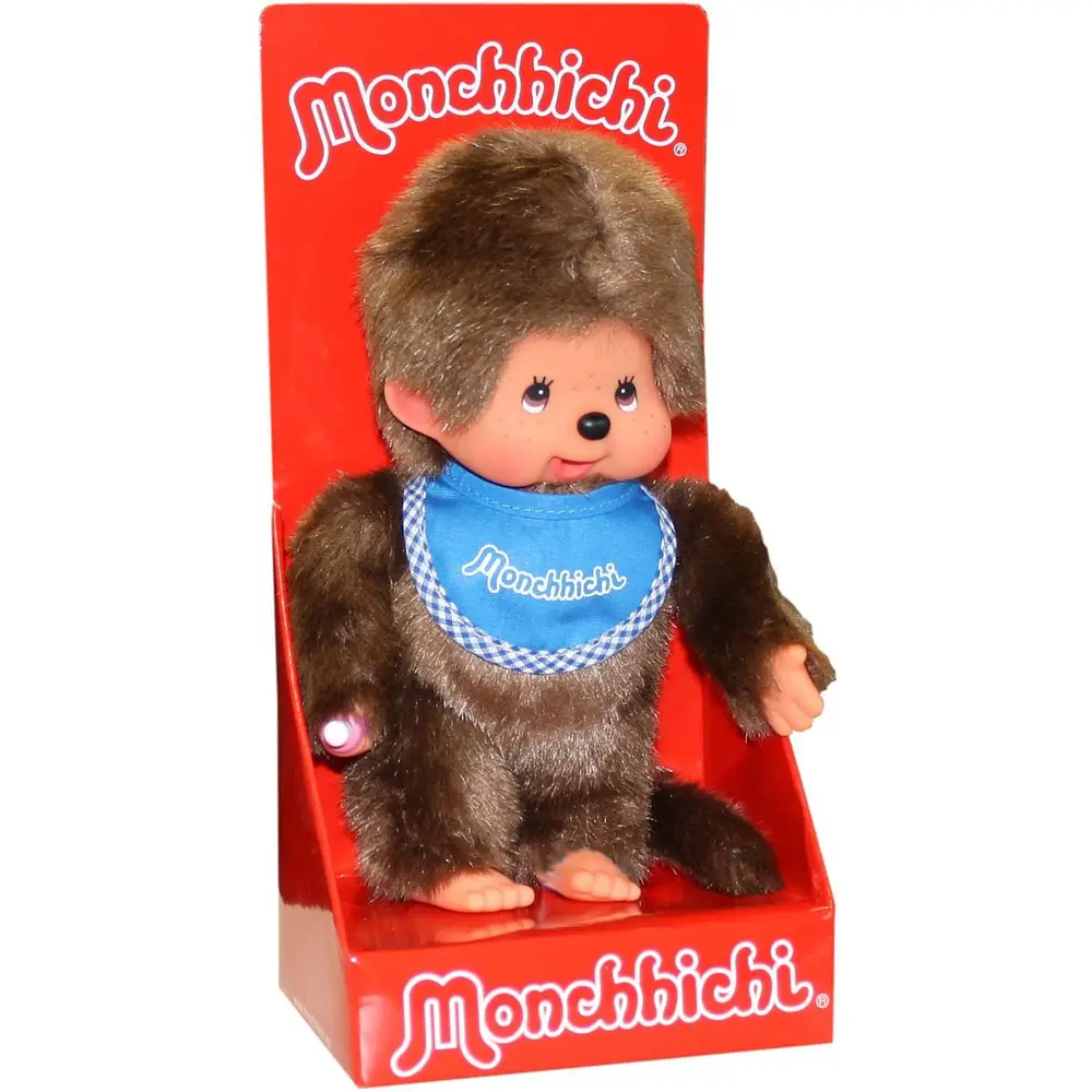 Buurman en Buurman Pop 25cm Geel - Knuffelpop met Blauwe Pet