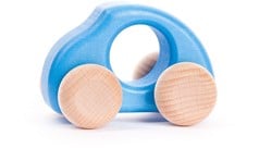 Bajo Houten Beetle Auto, Lichtblauw