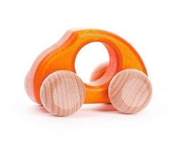 Bajo houten auto Beetle oranje - duurzaam speelgoed voor kinderen