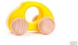 Bajo Houten Beetle Auto, Geel
