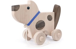 Bajo Houten Trekfiguur - Hond Miga