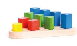 Bajo Houten Sorteerbord Piramidevormig - 10 Blokken
