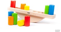 Bajo houten balansspel weegschaal met blokken - educatief speelgoed-3