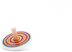 Bajo houten tol - kleurrijke cirkels speelgoed duurzaam