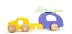 Bajo Houten 4WD Auto Met Camper