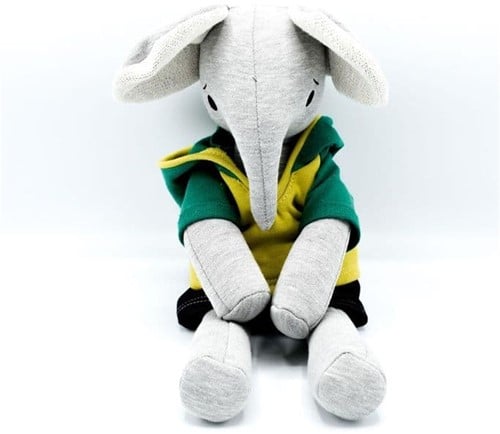 Bajo knuffel Quinn de olifant - 36 cm-3