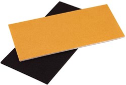 Fix-o-moll viltglijder meubelbeschermer 20x10cm bruin vilt