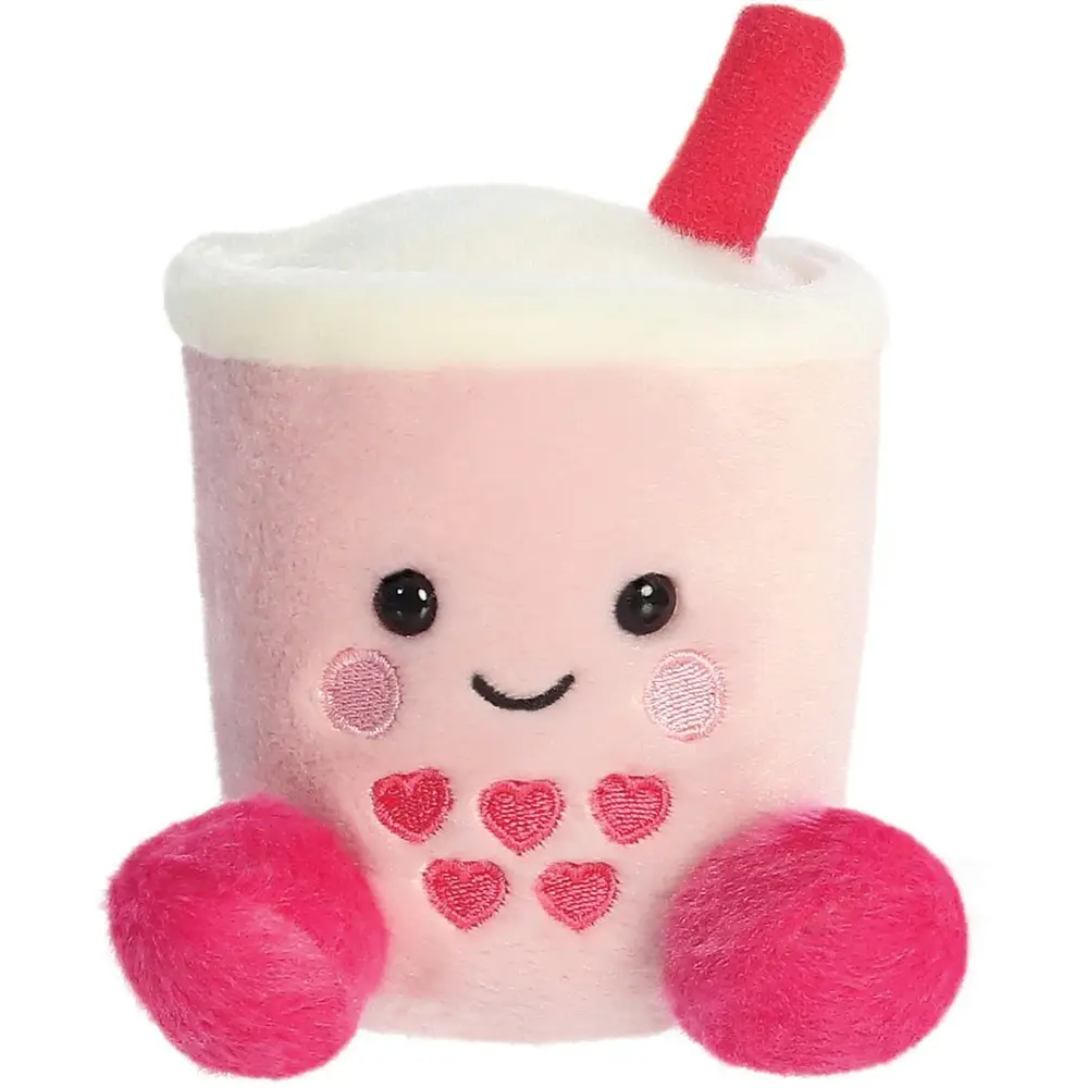 Aurora knuffel Palm Pals Tangy Heart Boba roze pluche 13 cm cadeau