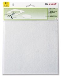 Fix-o-moll viltglijder wit 20x20cm meubelbeschermer vilt
