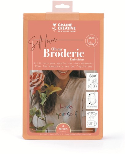 Graine Creative GC Kleding Upcyclen met Borduren Set