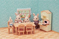 Sylvanian Families kinderslaapkamerset poppenhuis stapelbed accessoires-3