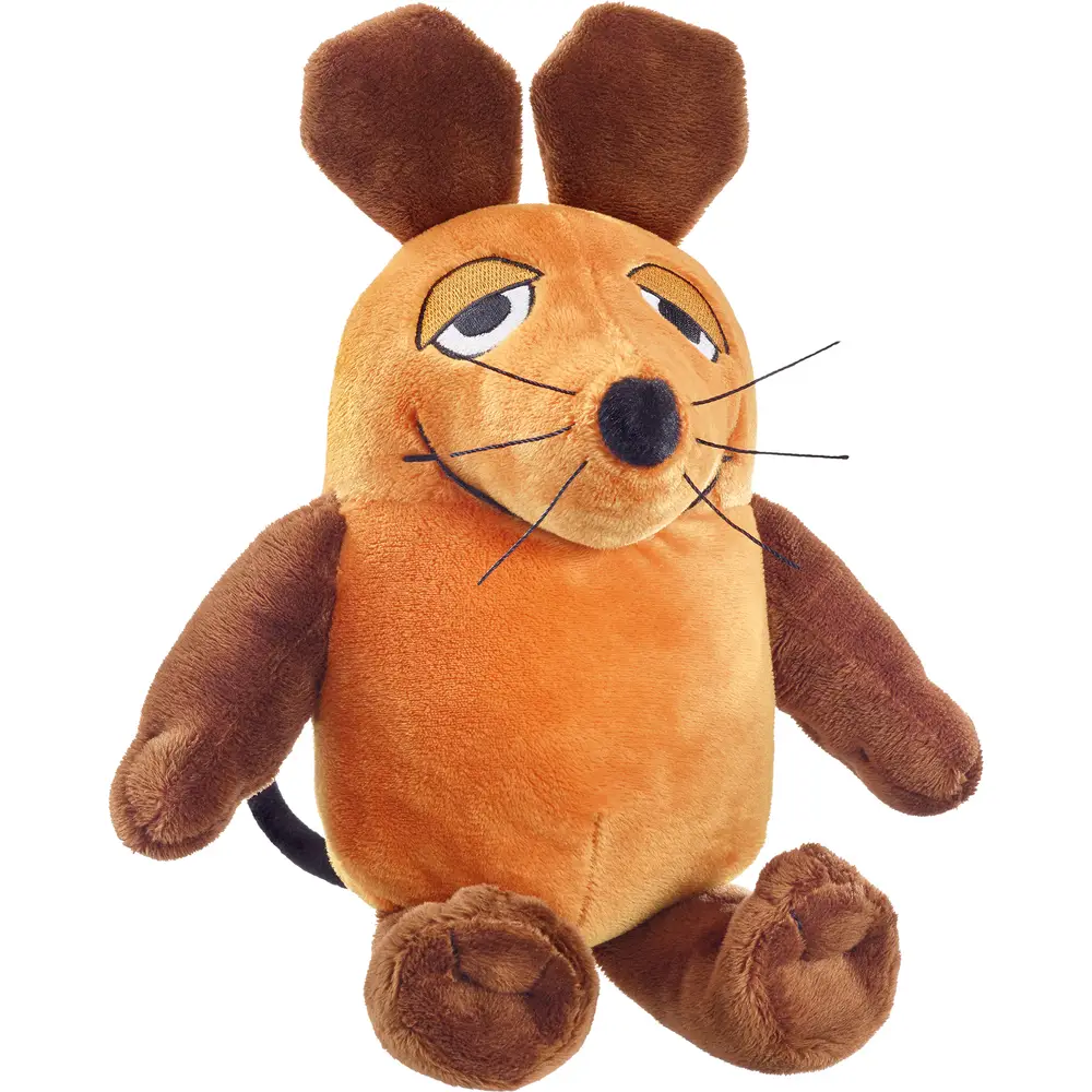Schmidt knuffel Muis pluche 25 cm - zachte speelgoedmuis TV-serie