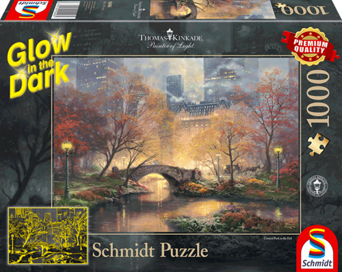 Schmidt puzzel Autumn in Central Park - 1000 stukjes -  12+
