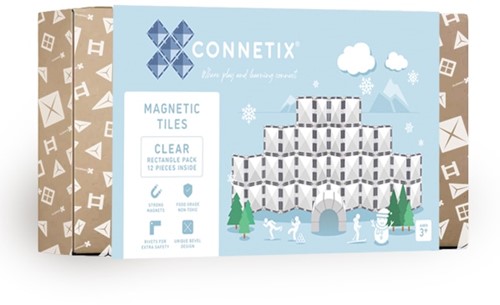 Connetix Helder Rechthoek Pak 12 st