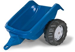Rolly Toys aanhanger traptractor blauw - speelgoed buitenvoertuig