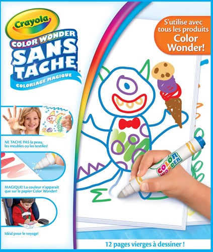 Crayola kleurboek Color Wonder navulblok - creatief tekenpapier-2