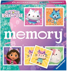 Ravensburger memory kaartspel Gabby's Poppenhuis - Kinderspel