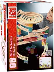 Hape Quadrilla knikkerbaan aanvulset knikkers