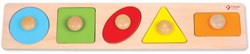 Classic World houten vormenpuzzel educatief speelgoed voor kinderen