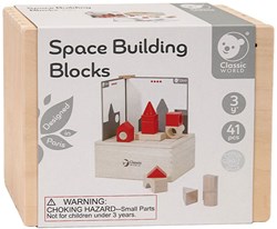 Classic World 3D breinpuzzel houten constructiespel voor kinderen