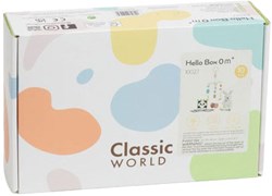 Classic World baby speelgoed box met sensorisch speelgoed 0-6 maanden