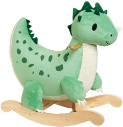Classic World houten hobbelpaard dinosaurus speelgoed voor kinderen