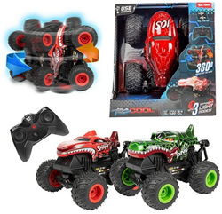 Toi-Toys monstertruck RC speelgoedauto met LED-licht 1:20 USB
