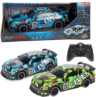 Toi-Toys rally race auto met licht - afstandsbediening speelgoedauto