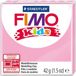 Fimo Kids boetseerklei 42g Roze - 25