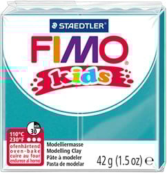 Fimo Kids boetseerklei 42g Turquoise - 39