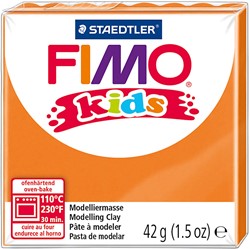 Fimo Kids boetseerklei 42g Oranje - 4
