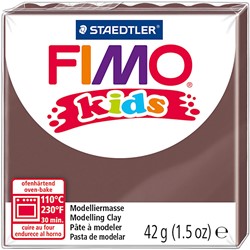 Fimo Kids boetseerklei 42g Bruin - 7