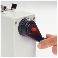 Creativ Company puntenslijper grijs - bureau tafelmodel met opvangbak-3