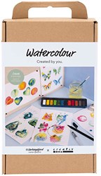 Creativ Company aquarel hobbyset voor kinderen schilderen en creatief spelen