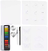 Creativ Company aquarel hobbyset voor kinderen schilderen en creatief spelen-2