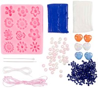Creativ Company sieraden knutselset bloemen - creatieve hobbyset kinderen-2