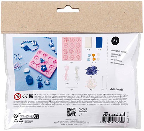 Creativ Company sieraden knutselset bloemen - creatieve hobbyset kinderen-3
