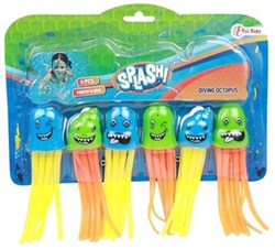 Toi-Toys duik speelgoed octopussen set van 6 kleurrijk waterplezier