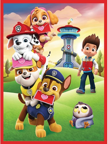 Paw Patrol puzzel en memory spel - 30 en 48 stukjes karton-3