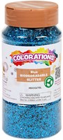 Colorations - Biologisch Afbreekbare Glitter Blauw 113 gram milieuvriendelijk knutselen