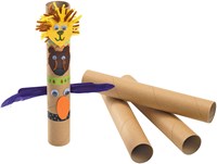 Colorations knutselrollen gerecycled karton 24 stuks extra lang-2