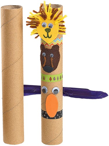 Colorations knutselrollen gerecycled karton 24 stuks extra lang-3