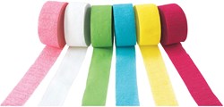 Colorations - Crepepapier slingers set - 6 stuks kleurrijk knutselplezier
