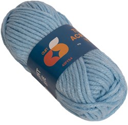 Colorations acrylgaren blauw 4 mm 50gr knutseltextiel
