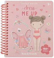 Little Dutch stickerboek aankleedboek Dress Me Up Rosa & Friends speelgoed
