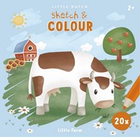 Little Dutch kleurboek Little Farm - kleurboek tekenen educatief
