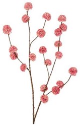Roberts Collection kunsttak pompom roze 100cm decoratie bloem
