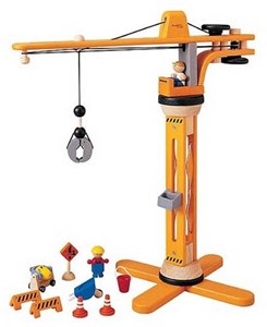 Plan Toys City Houten Kraan plan toys kopen in de aanbieding